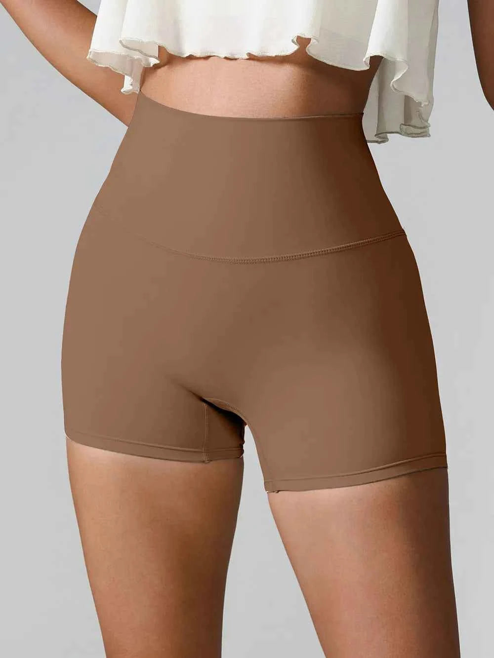 High Waist Active Shorts - Comfort Meets Performance — view 10