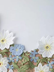 Floral Embroidered Maxi Dress — view 11