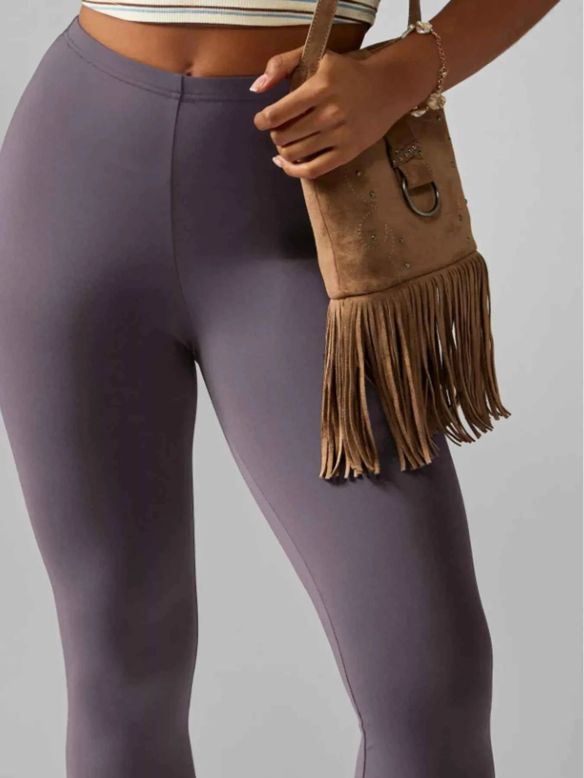 High-Waisted Active Capri Leggings for Ultimate Comfort and Style — view 9