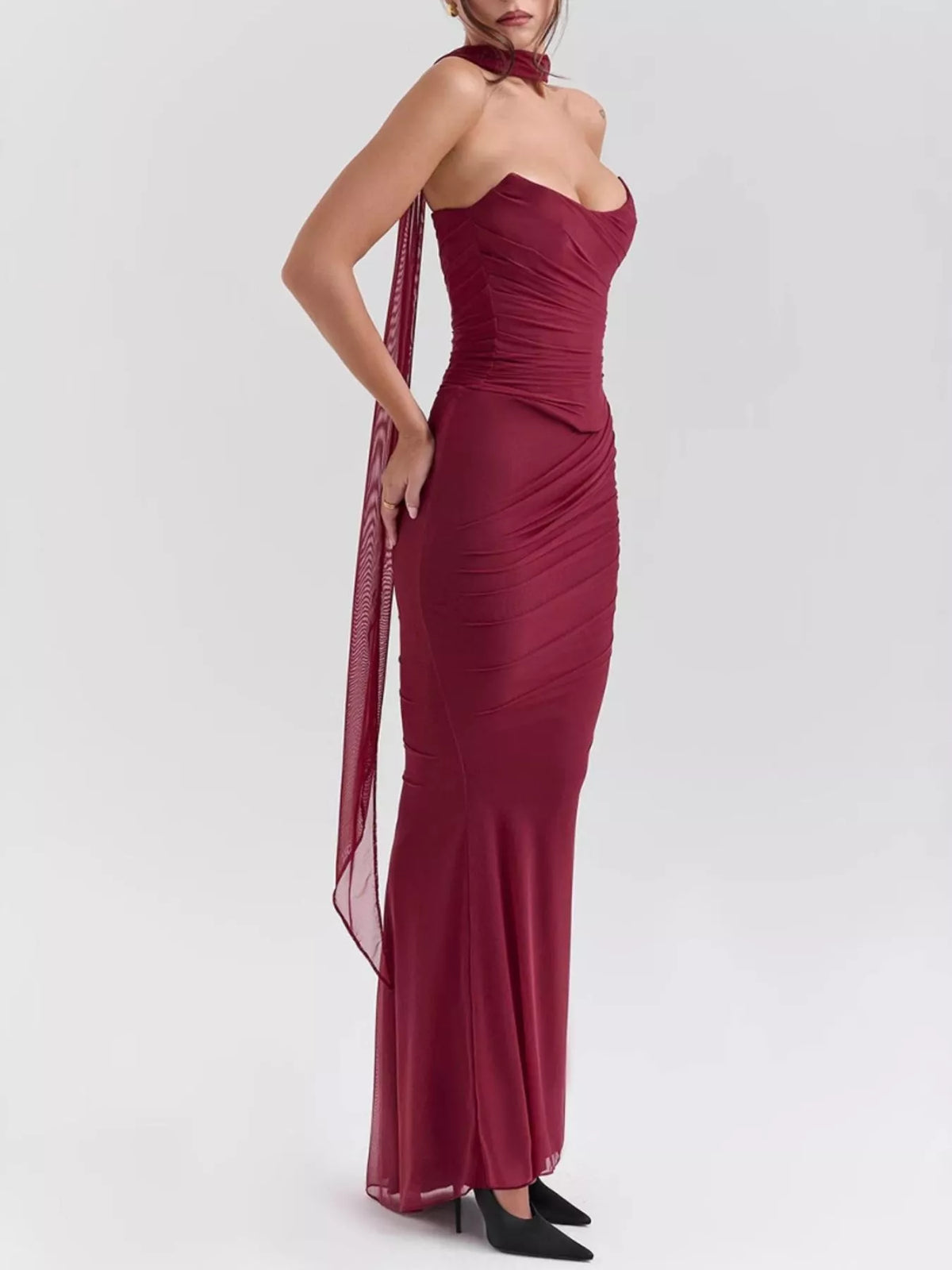 Elevate Your Style with the Tube Top Maxi Skirt Set — view 8