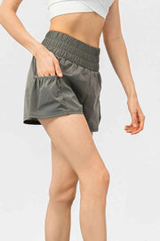 Elastic Waist Pocketed Active Shorts for Ultimate Comfort — view 10