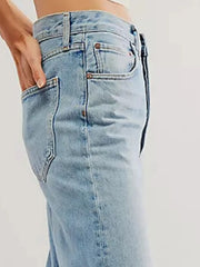 Cuffed Jeans with Pockets for Effortless Style — view 6