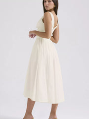 V-Neck Sleeveless Midi Dress — view 21