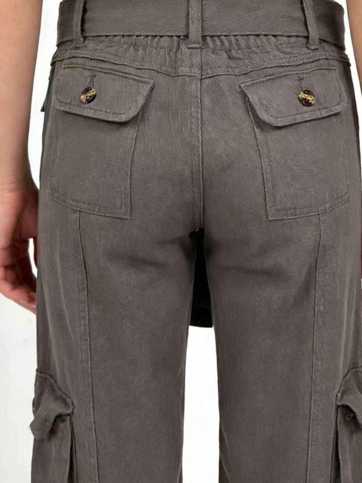 Wide Leg Cargo Jeans for Effortless Style and Comfort — view 3