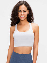 Millennia Crisscross Scoop Neck Active Tank — view 28