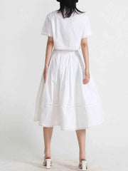 Chic Short Sleeve Set: Effortless Elegance for Every Occasion — view 5
