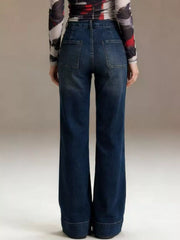 High-Waisted Flare Leg Jeans for Effortless Style — view 9