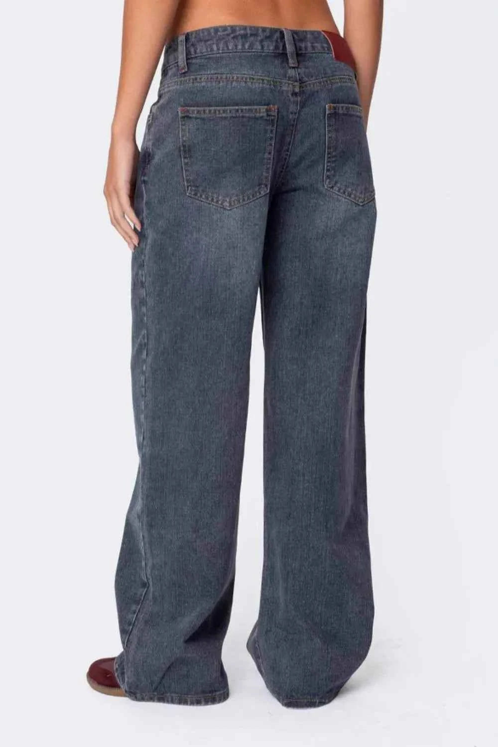 Wide Leg Jeans with Pockets: Effortless Style Meets Functionality — view 4