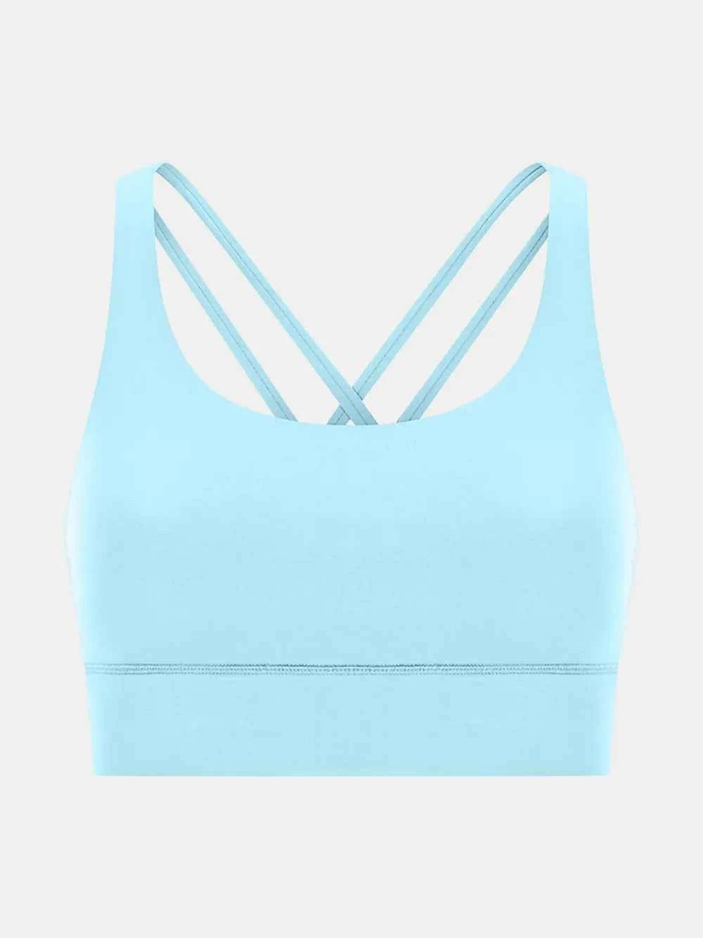 Millennia Crisscross Scoop Neck Active Tank — view 24