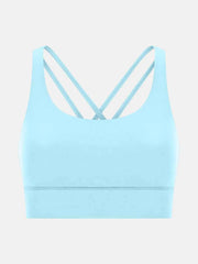 Millennia Crisscross Scoop Neck Active Tank — view 24