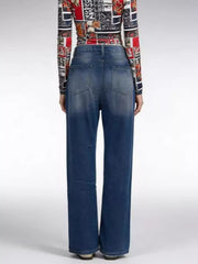 Distressed Wide Leg Jeans for Effortless Style and Comfort — view 7