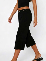 Mid Rise Capris Pants — view 2