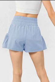 Elastic Waist Pocketed Active Shorts for Ultimate Comfort — view 2
