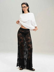 Lace Maxi Skirt — view 5