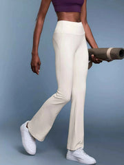High-Waisted Flare Active Pants - Elevate Your Activewear Game — view 16