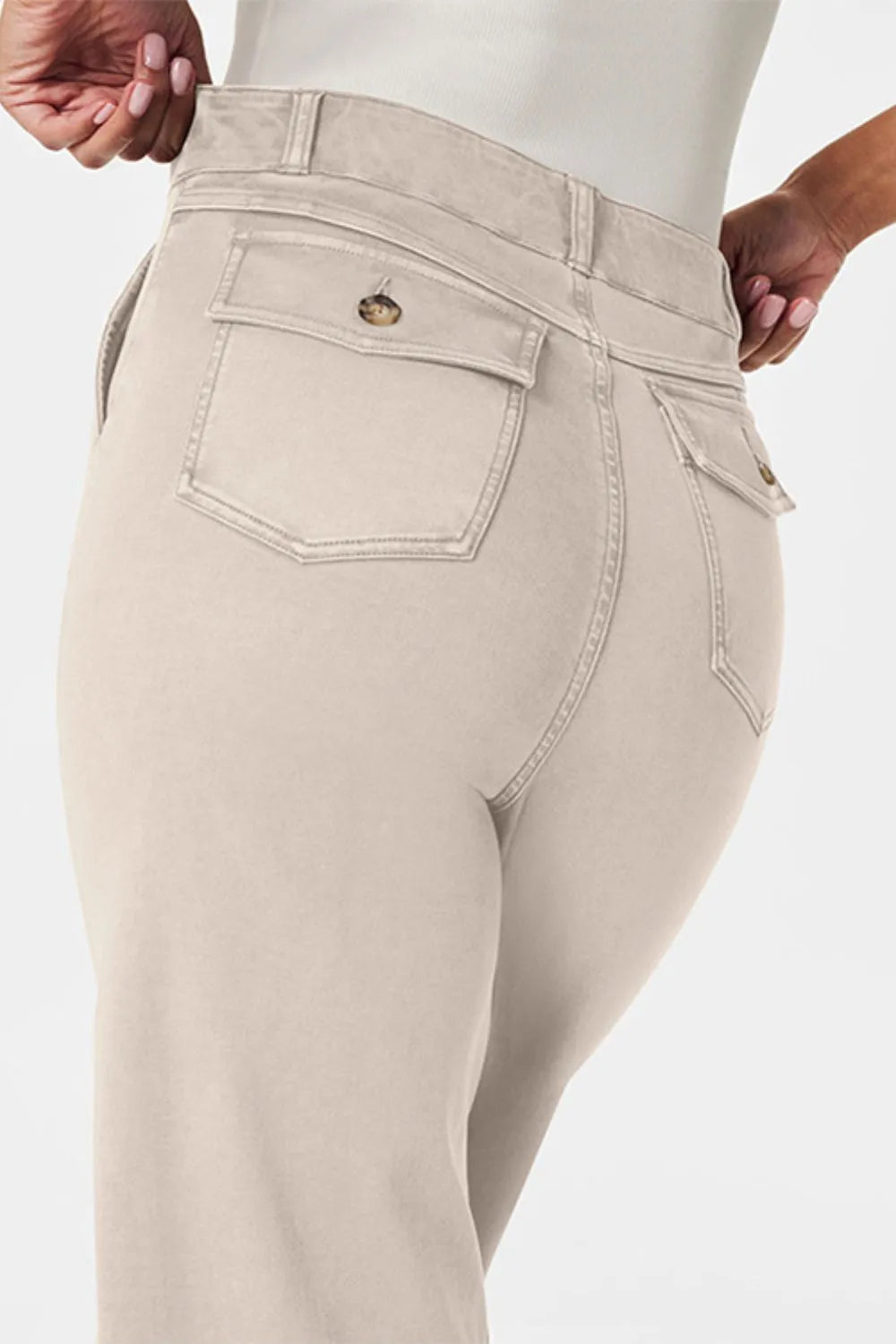 High Waist Jeans with Pockets - Effortless Style & Comfort — view 24