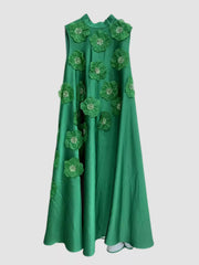 Floral Embellished Sleeveless Maxi Dress — view 9