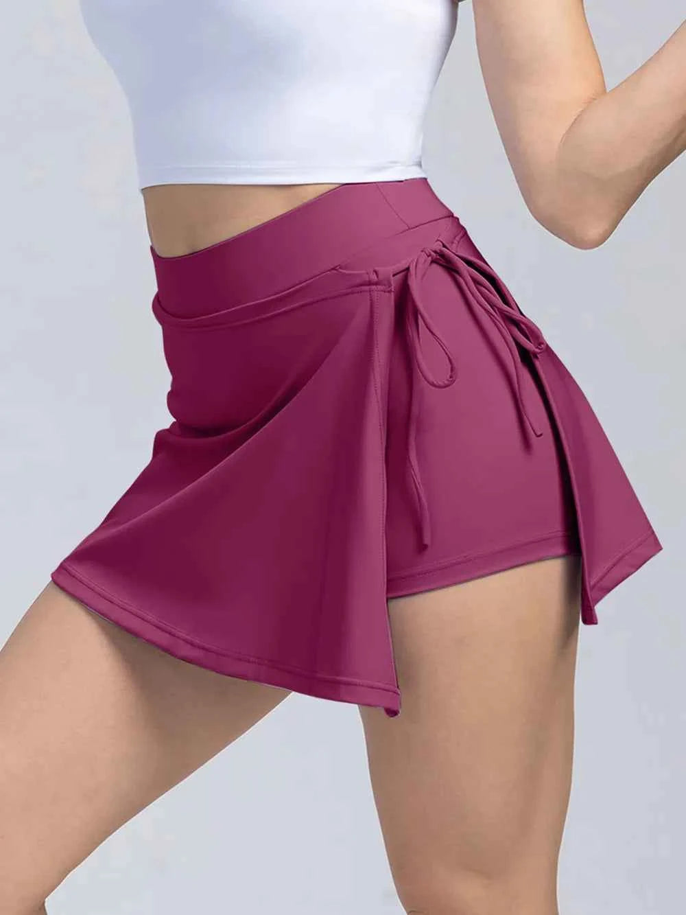 High Waist Active Skort with Pockets for Ultimate Comfort and Style — view 26