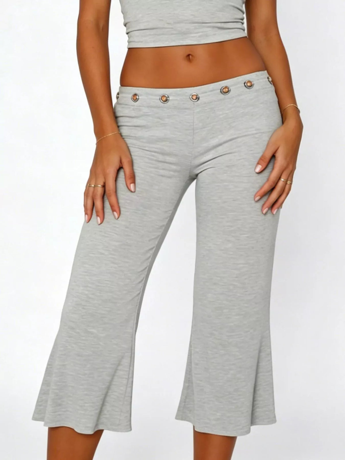 Mid Rise Capris Pants — view 19