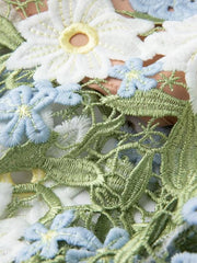 Floral Embroidered Maxi Dress — view 9