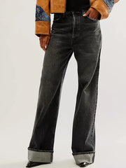 Cuffed Jeans with Pockets for Effortless Style — view 7
