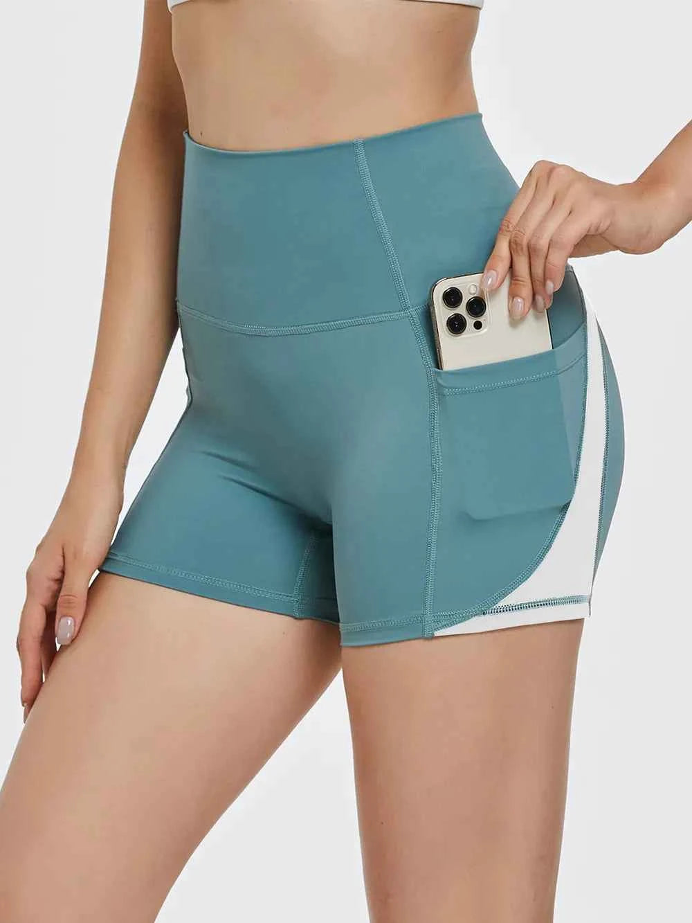 High Waist Active Shorts - Perfect Comfort and Style — view 1