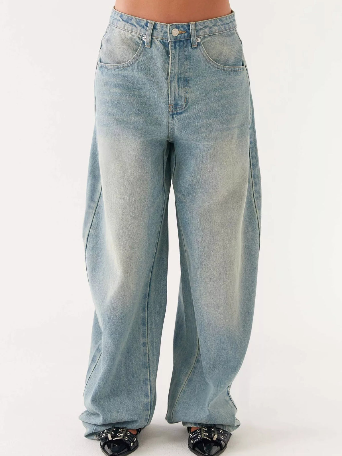 Button Up Denim Jacket and Jeans Set - Effortless Style — view 13