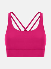 Millennia Crisscross Scoop Neck Active Tank — view 27