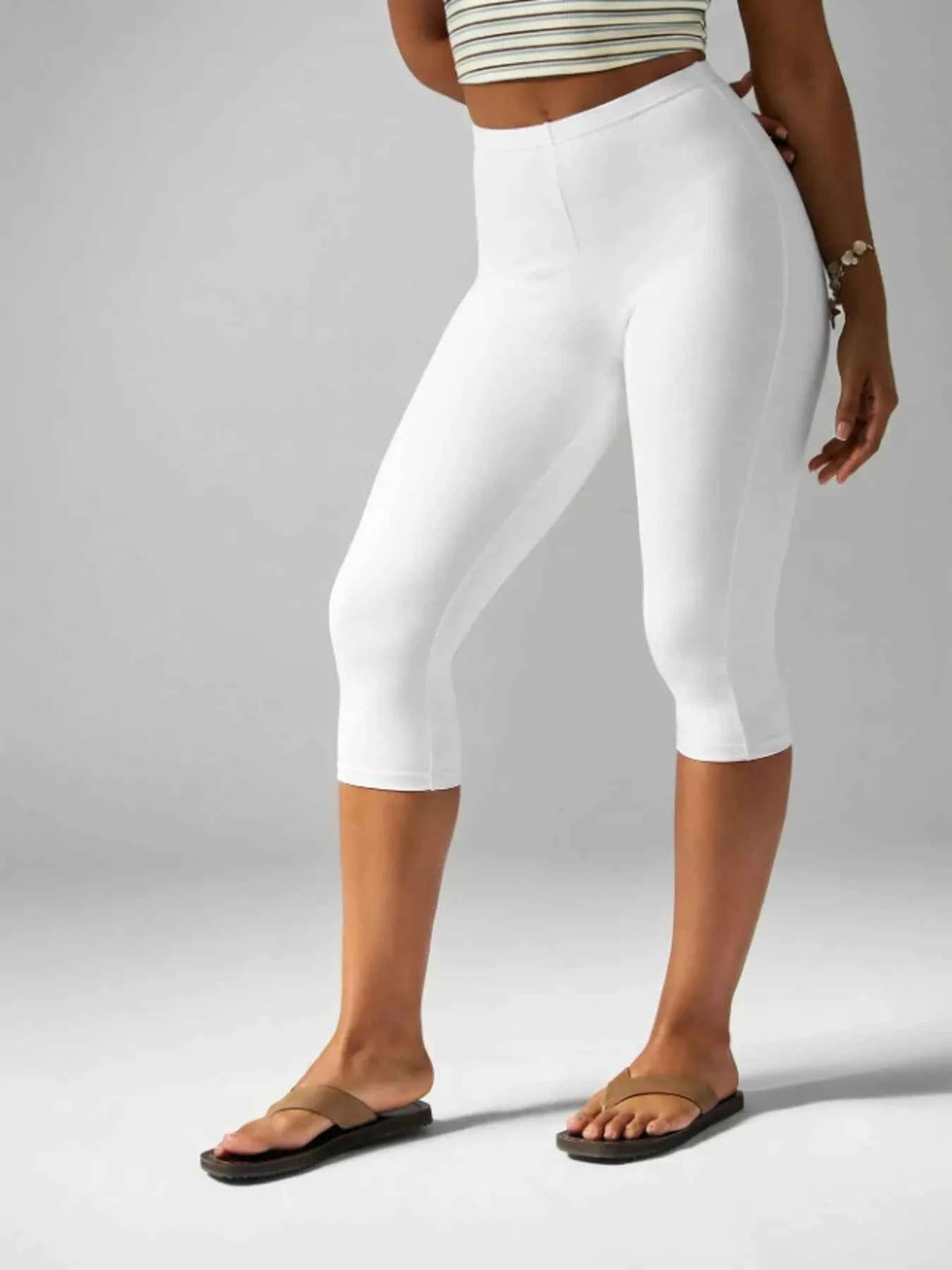 High-Waisted Active Capri Leggings for Ultimate Comfort and Style — view 6