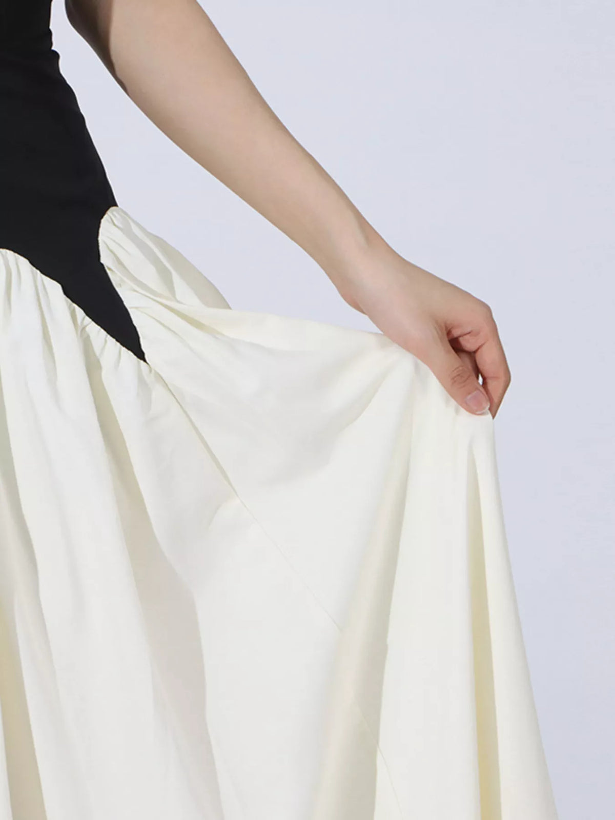 Two Tone Tube Maxi Dress — view 8