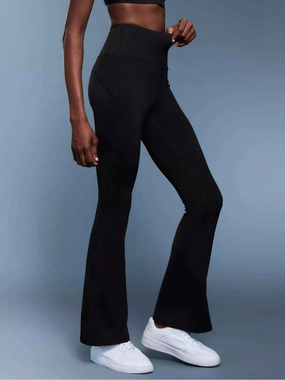 High-Waisted Flare Active Pants - Elevate Your Activewear Game — view 10