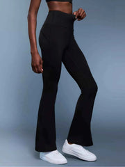 High-Waisted Flare Active Pants - Elevate Your Activewear Game — view 10