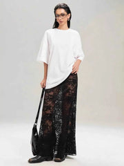 Lace Maxi Skirt — view 1