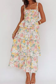 Floral Layered Maxi Dress — view 10