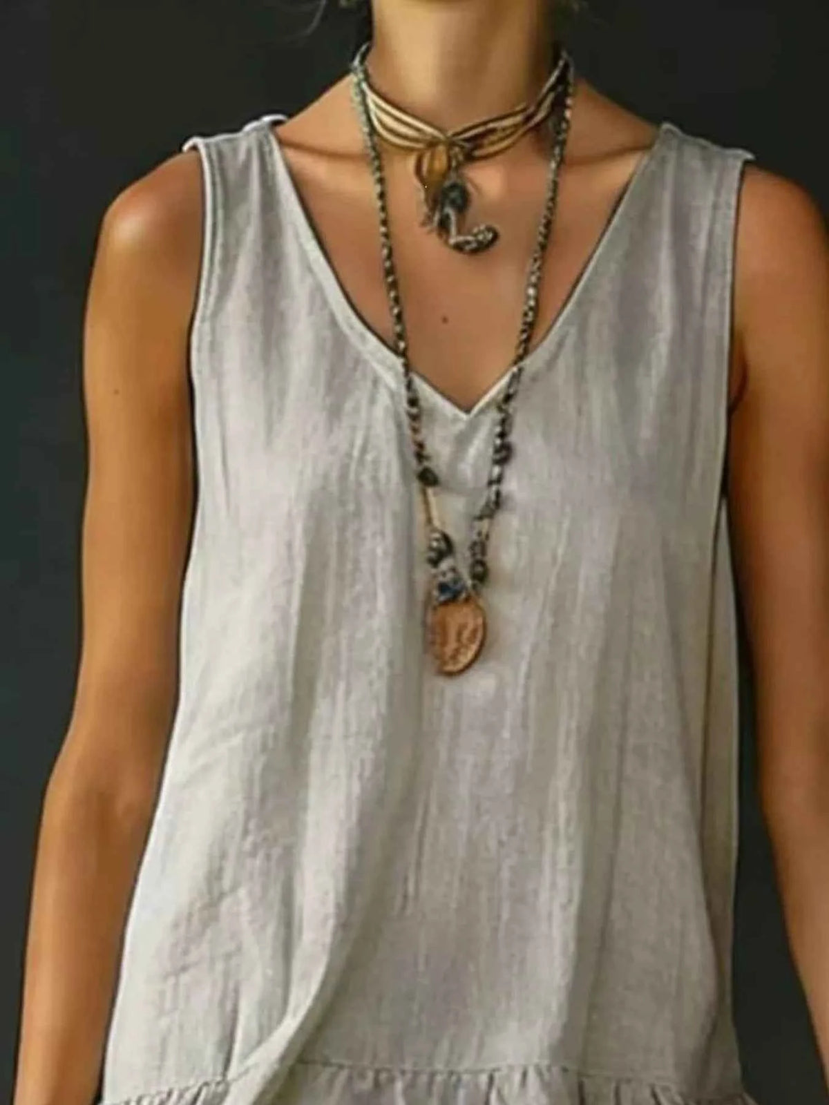 Stylish Ruffled Hem Dress - Elevate Your Summer Wardrobe — view 24