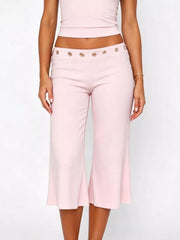 Mid Rise Capris Pants — view 23