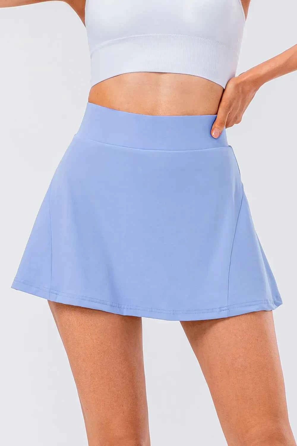 High Waist Pleated Active Skirt - Stylish Comfort for Every Move — view 31