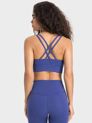 Millennia Crisscross Scoop Neck Active Tank — view 11