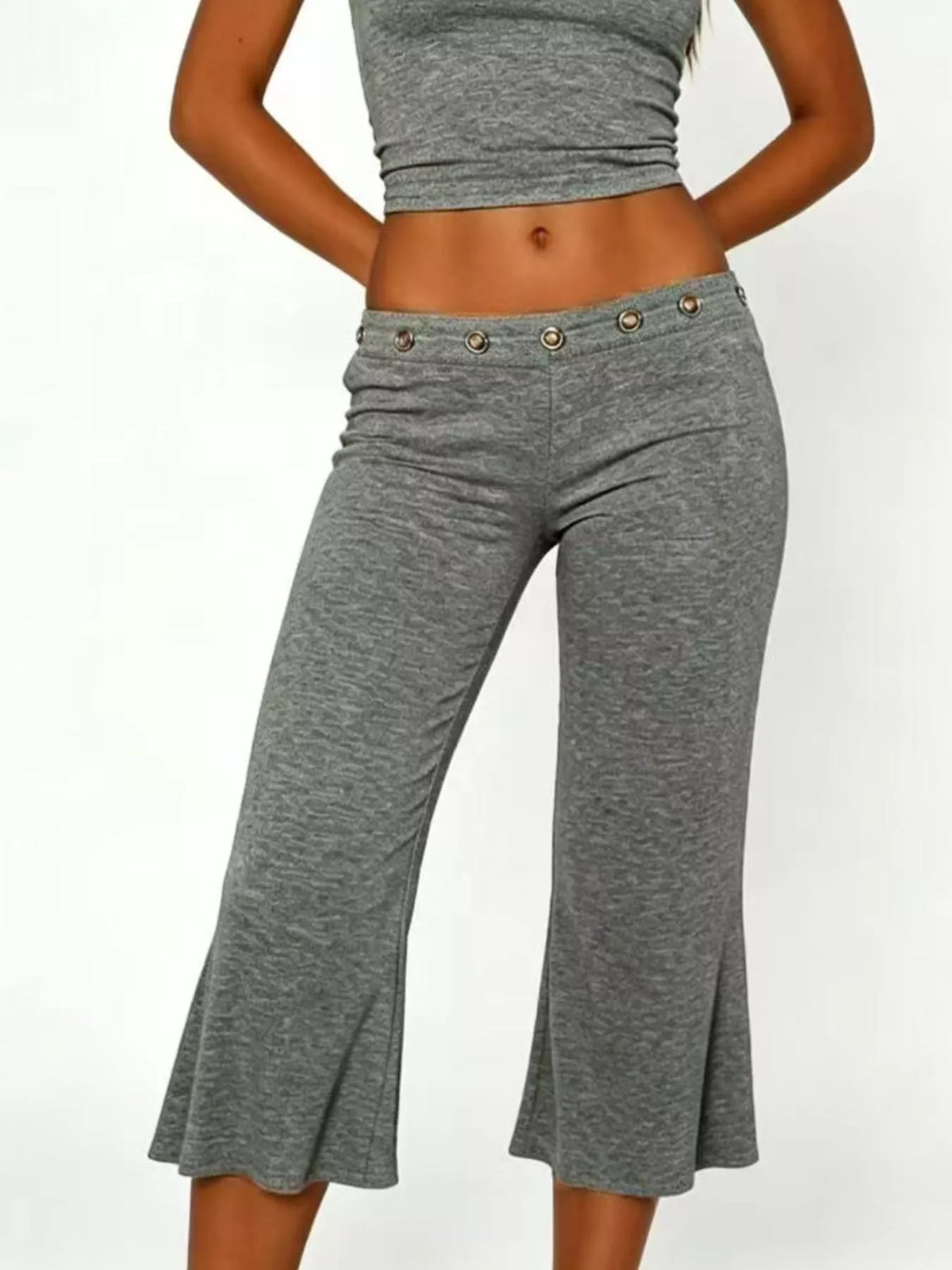 Mid Rise Capris Pants — view 11