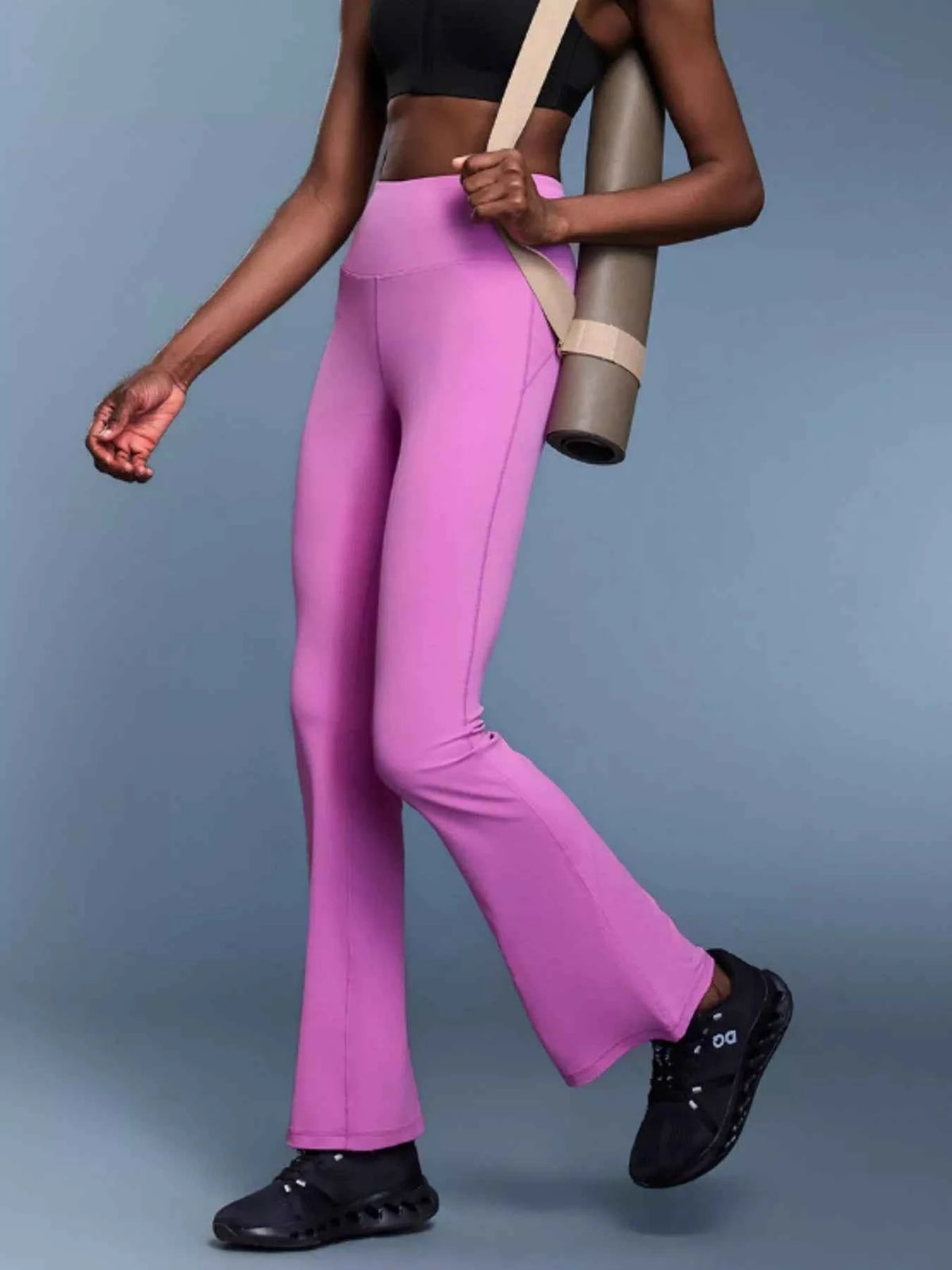 High-Waisted Flare Active Pants - Elevate Your Activewear Game — view 13