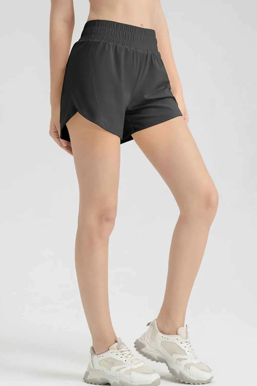 Elastic Waist Active Shorts - Comfort Meets Performance — view 13