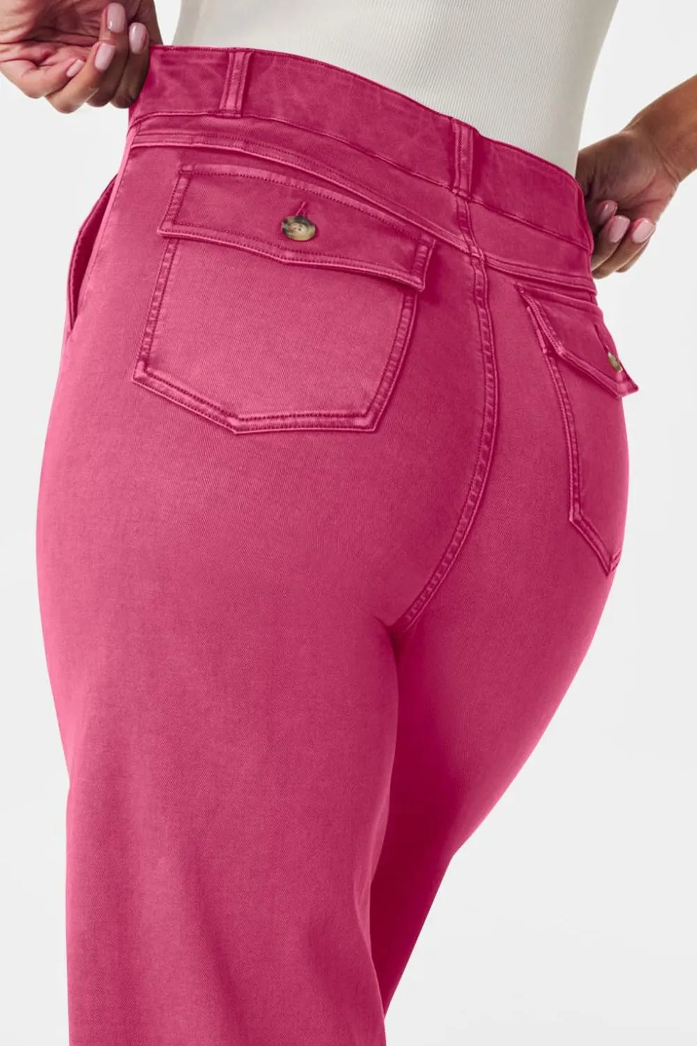 High Waist Jeans with Pockets - Effortless Style & Comfort — view 7