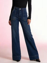 High-Waisted Flare Leg Jeans for Effortless Style — view 6