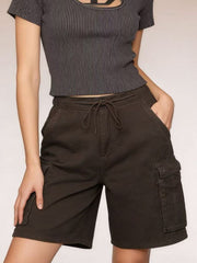 Cargo Shorts with Drawstring - Ultimate Comfort Meets Functionality — view 13