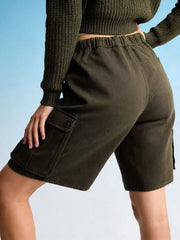 Cargo Shorts with Drawstring - Ultimate Comfort Meets Functionality — view 7