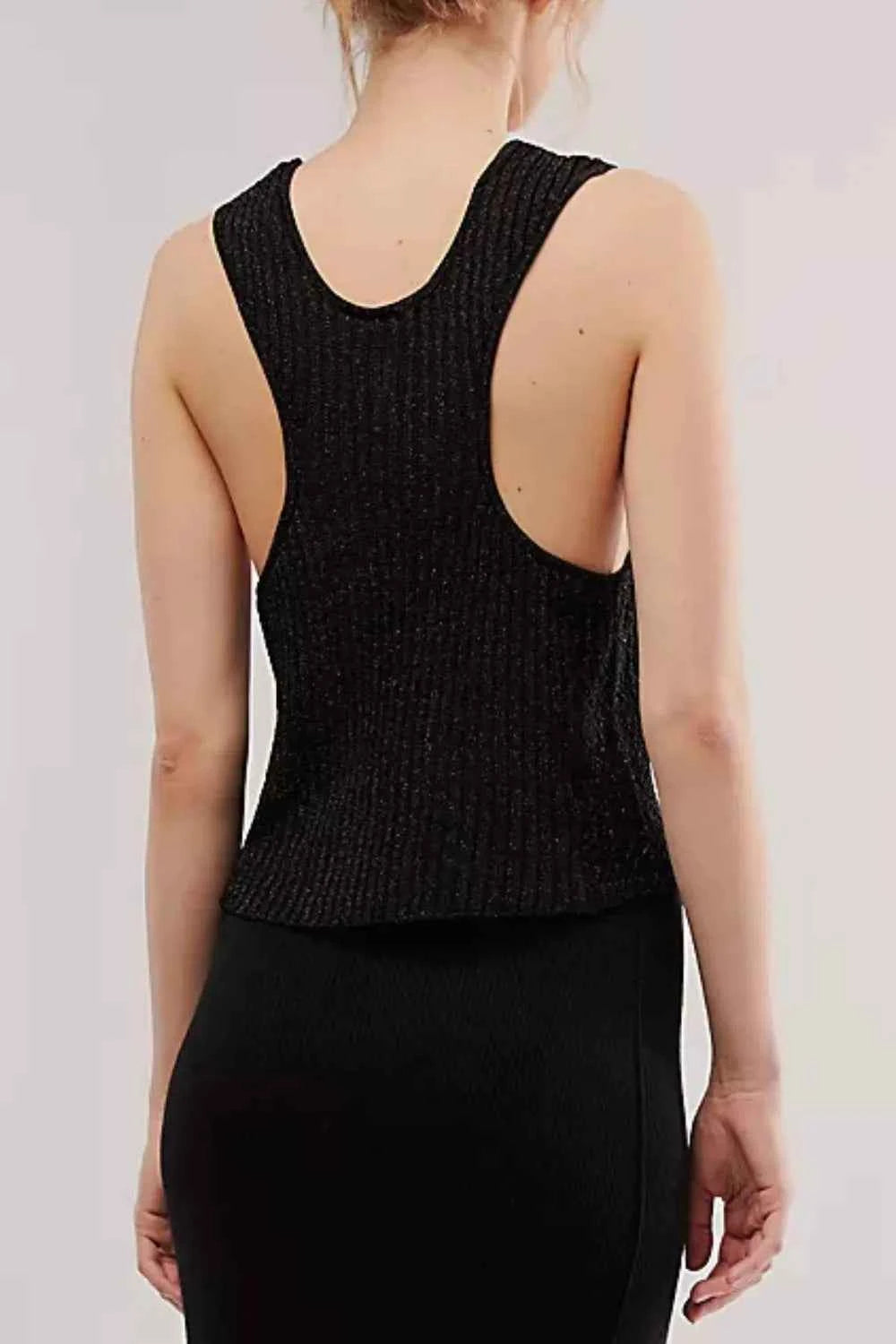 Button Down V-Neck Sweater Vest — view 2