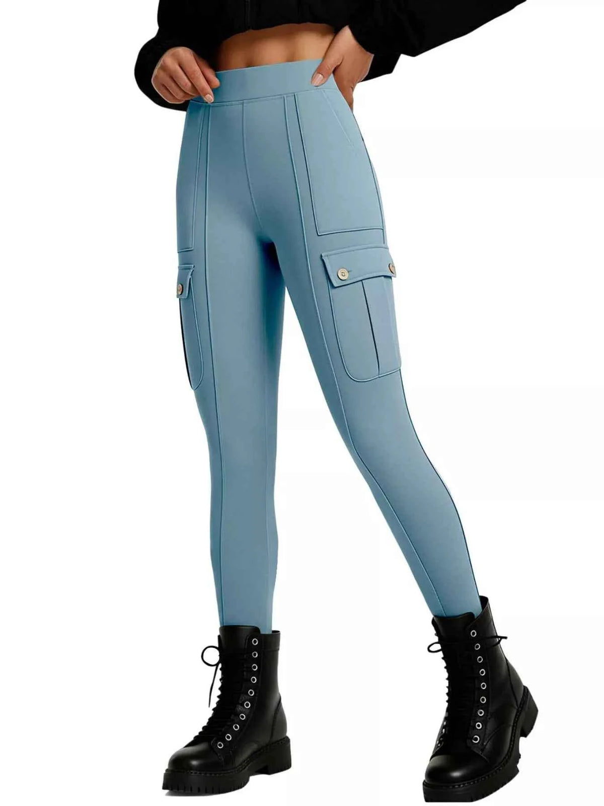 High Waist Active Pants - Comfort Meets Style — view 16