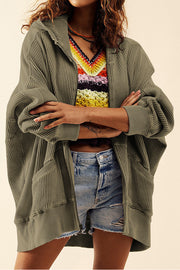 Zip-Up Long Sleeve Jacket for Stylish Comfort — view 14