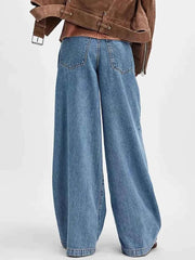 Wide Leg Jeans with Pockets for Effortless Style — view 2