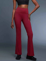 High-Waisted Flare Active Pants - Elevate Your Activewear Game — view 1